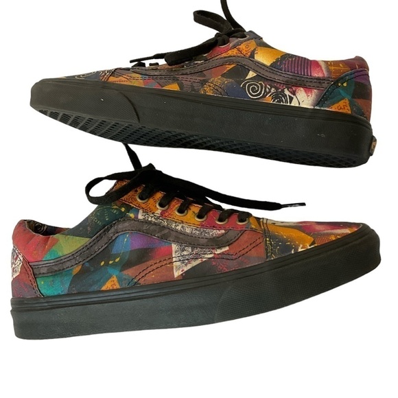 Vans Old Skool Abstract Multi Print Size 11 Women/Men 9.5 - Picture 5 of 10